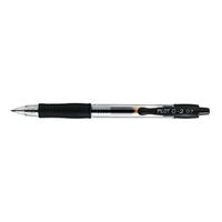 pilot g207 gel ink retractable rollerball pen medium black - g2 black