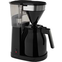 melitta easytop therm ii 1023-08 cafetera de goteo 8 tazas negra