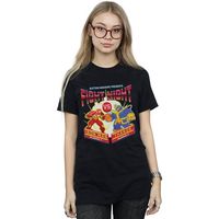 marvel camiseta manga larga fight night para mujer