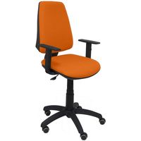 piqueras y crespo elche cp bali silla de oficina brazos regulables ruedas parquet naranja