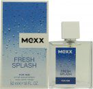 mexx fresh splash aftershave 50ml splash