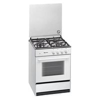 meireles g 540 w cocina gas butanopropano 3 zonas  horno a gas blanca