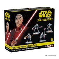 juego de mesa star wars shatterpoint twice the pride count dooku squad pack