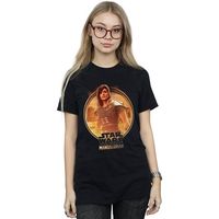 disney camiseta manga larga the mandalorian para mujer