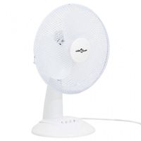 vidaxl ventilador de sobremesa 40w blanco