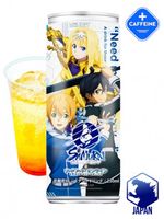 bebida energetica samurai energy triple zero  edicion sao alicization 250 ml
