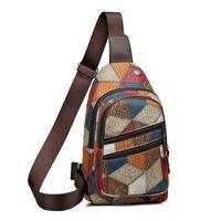 bolso de hombro de moda de cuero sintetico para hombre bolso cruzado casual y moderno