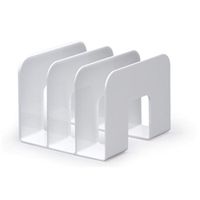 durable catalogue stand trend white