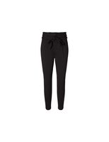 pantalones vero moda eva hw loose paperbag black mujer