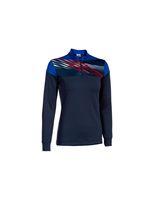 sudadera de futbol joma elite x marino royal nina