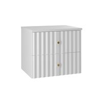 mueble bajo lavabo encimera estratificado blanco