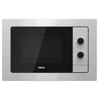 teka mb 620 bi microondas integrable 20l 700w inoxnegro