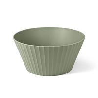 ensaladera de polipropileno verde mate diam 25cm