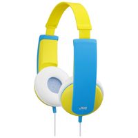 jvc ha-kd5 auriculares para ninos amarilloazul