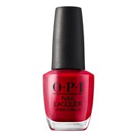 nail lacquer the thrill of brazil - 15 ml - opi - esmalte efecto manicura profesional rojo anaranjado brillante