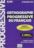 orthographe progressive du francais 3 edition - livre  cd audio nive