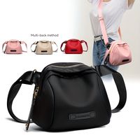 bolso de hombro de nylon casual bolso de hombro con carcasa para viajes al aire libre bolso de cintura ligero tipo rinonera