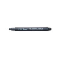 pentel pointliner pigment liner 005mm black pack of 12 s20p-05a