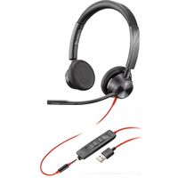 poly blackwire c3325-m auriculares binaurales usbjack 35mm negro