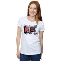 supernatural camiseta manga larga welcome to hell para mujer