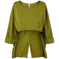 wendy trendy blusa top 110809 - olive para mujer