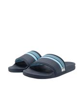 quiksilver - chanclas azules para hombre - rivi slide 45 azul