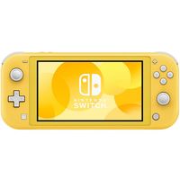 nintendo switch lite amarillo