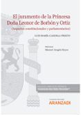 juramento de la princesa dona leonor de borbon y ortiz aspectos cons