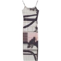 desigual vestido largo vestshelley 25swvk56 para mujer