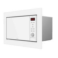 microondas integrable - cecotec grandheat 2350 grill 900 w 23 litros blanco