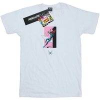 marvel camiseta manga larga roof jump para mujer