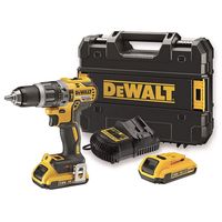 dewalt dcd796d2-qw taladro percutor 1800w  2 baterias 18v  maletin