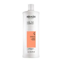 sistema 4 acondicionador 1000 ml - nioxin - acondicionador fortalecedor y densificante para cabellos coloreados finos y muy debilitados