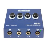 ld systems hpa4 amplificador para 4 auriculares