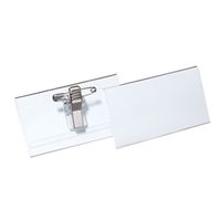 durable name badges combi-clip for pin or clip to