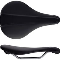 fabric line-s elite flat bike saddle - negro - negro - 155mm negro - negro