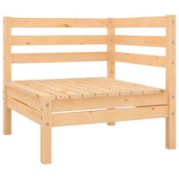 vidaxl sofa de esquina para jardin madera maciza de pino