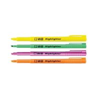 highlighter pens assorted pack of 4 wx93206