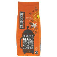 clipper italian style ground coffee - 227g