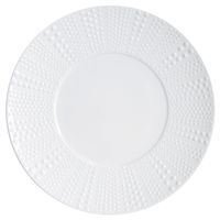 plato de presentacion x3 porcelana de limoges blanco