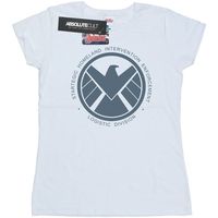 marvel camiseta manga larga agents of shield logistics division para mujer