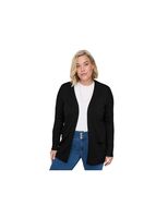 sudadera only caresly open cardigan black mujer