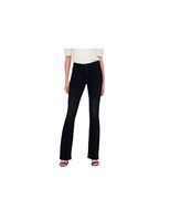 pantalon only onlblush mid flared tai1099 washed black mujer