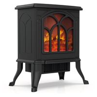 newlux classic flame chimenea electrica 1500w negro