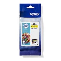 brother lc424y inkjet cartridge yellow lc424y