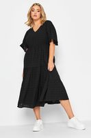 limited collection vestido textura negro mujer curvy y tallas grandes limited collection