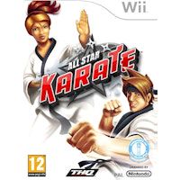thq all star karate wii video juego nintendo wii italiano