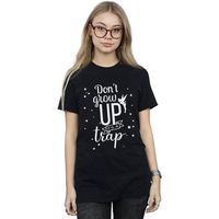 disney camiseta manga larga dont grow up para mujer