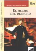 el hecho del derecho