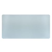 phoenix matepad alfrombrilla raton pu 80 x 40 cm antideslizante impermeable material simil cuero azul  gris